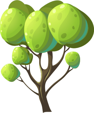 cartoon tree